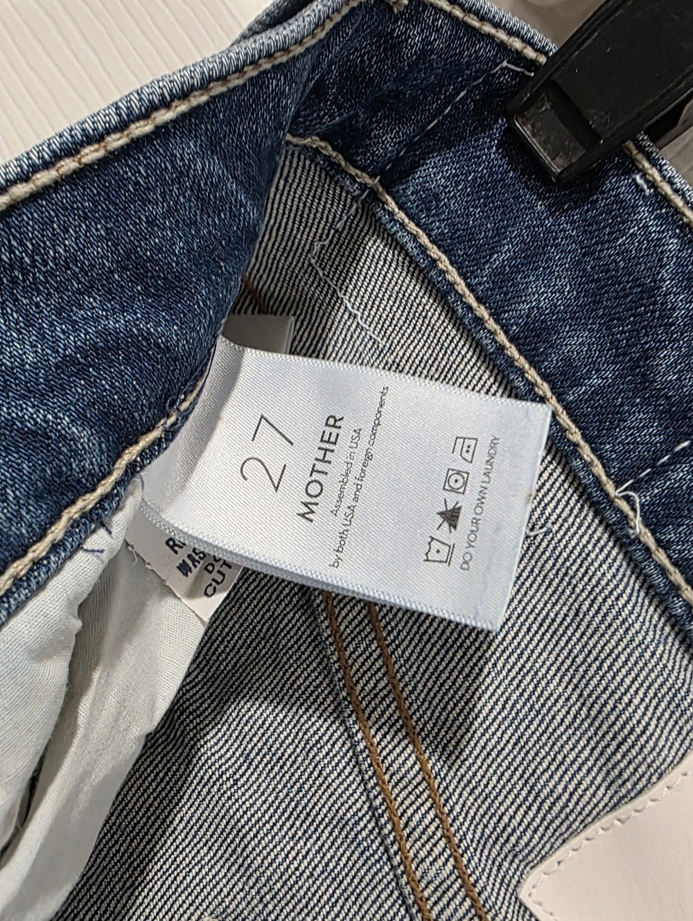 Mother High Waisted Rider Skimp - Picture 7 of 12